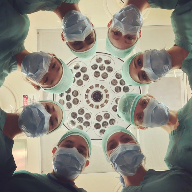 Clinical team representing the AI-native hospital operating model