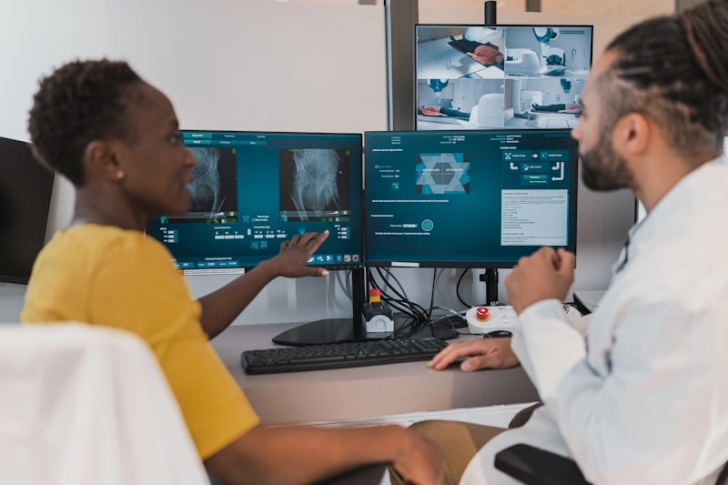 Coordinated digital workforce collaborating across hospital operations